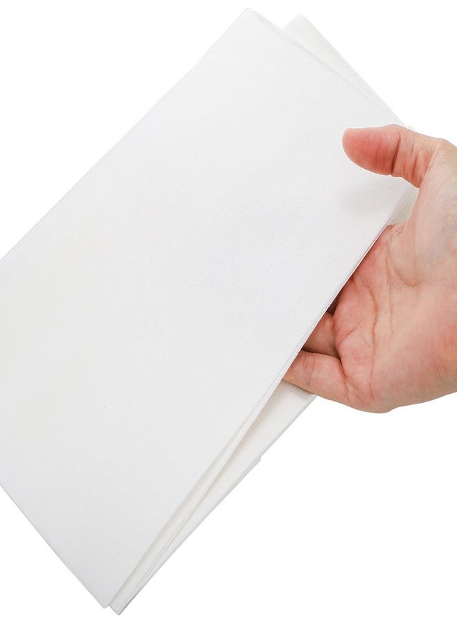 Okllen 200 Pcs Bird Cage Liners, 11x20 Inch Disposable Cage Paper Liners Pad Absorbent Non-Woven Tray Liners for Parrot Parakeet Finch Canary Pet Bird, White - Image 5